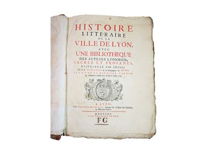 Histoire Litteraire De la Ville De Lyon