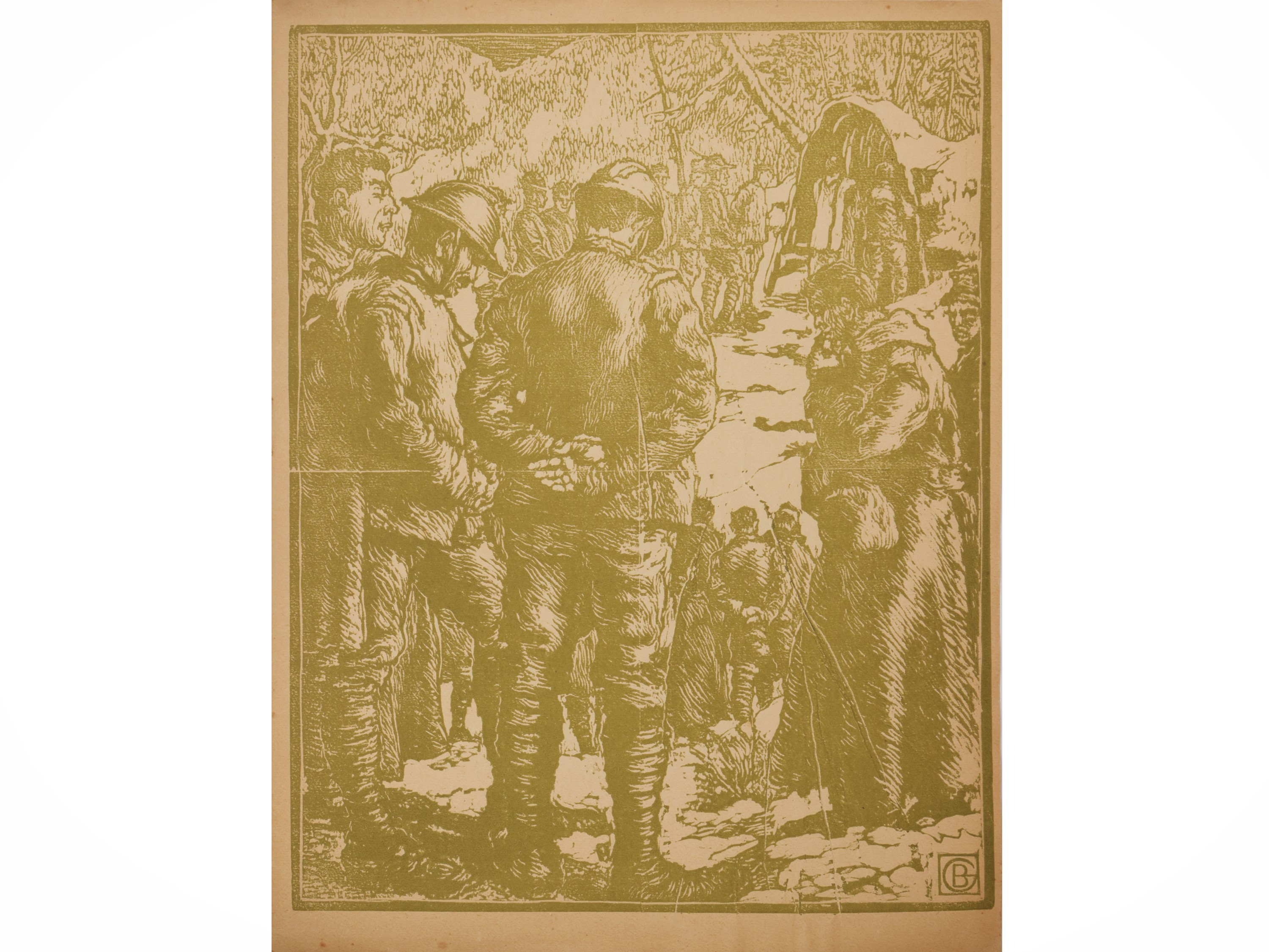 Gino Barbieri e Giulio Ricci, Lotto di xilografie (5 di Barbieri e 10 di Ricci), prima metà del X...
