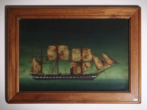 Sailing ship  - Auction Florentine style: from a villa in Settignano to Maria Teresa Colonna's retreat - Maison Bibelot - Casa d'Aste Firenze - Milano