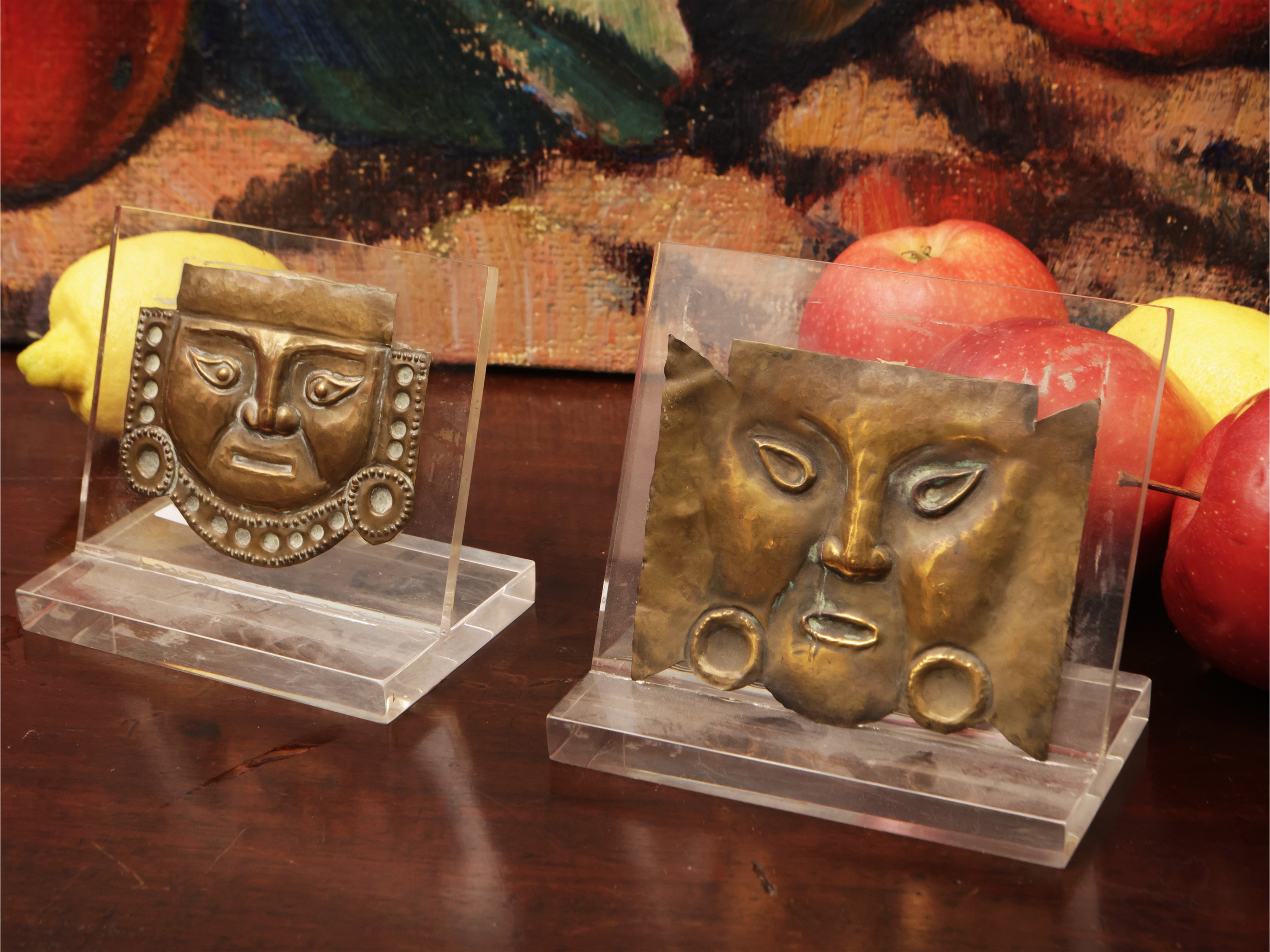 Collezione di figure precolombiane, terracotta e pietra, Perù