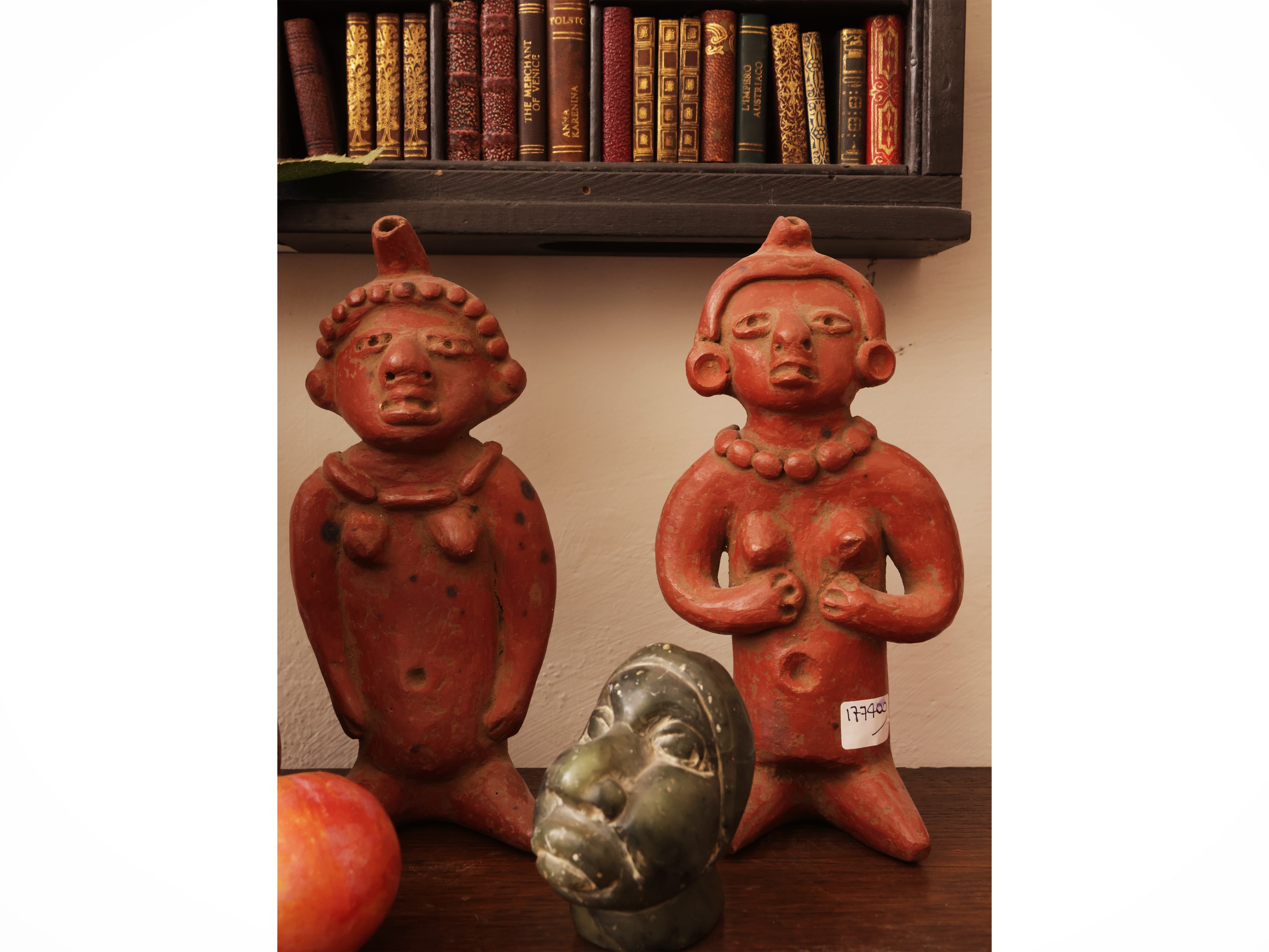 Collezione di figure precolombiane, terracotta e pietra, Perù
