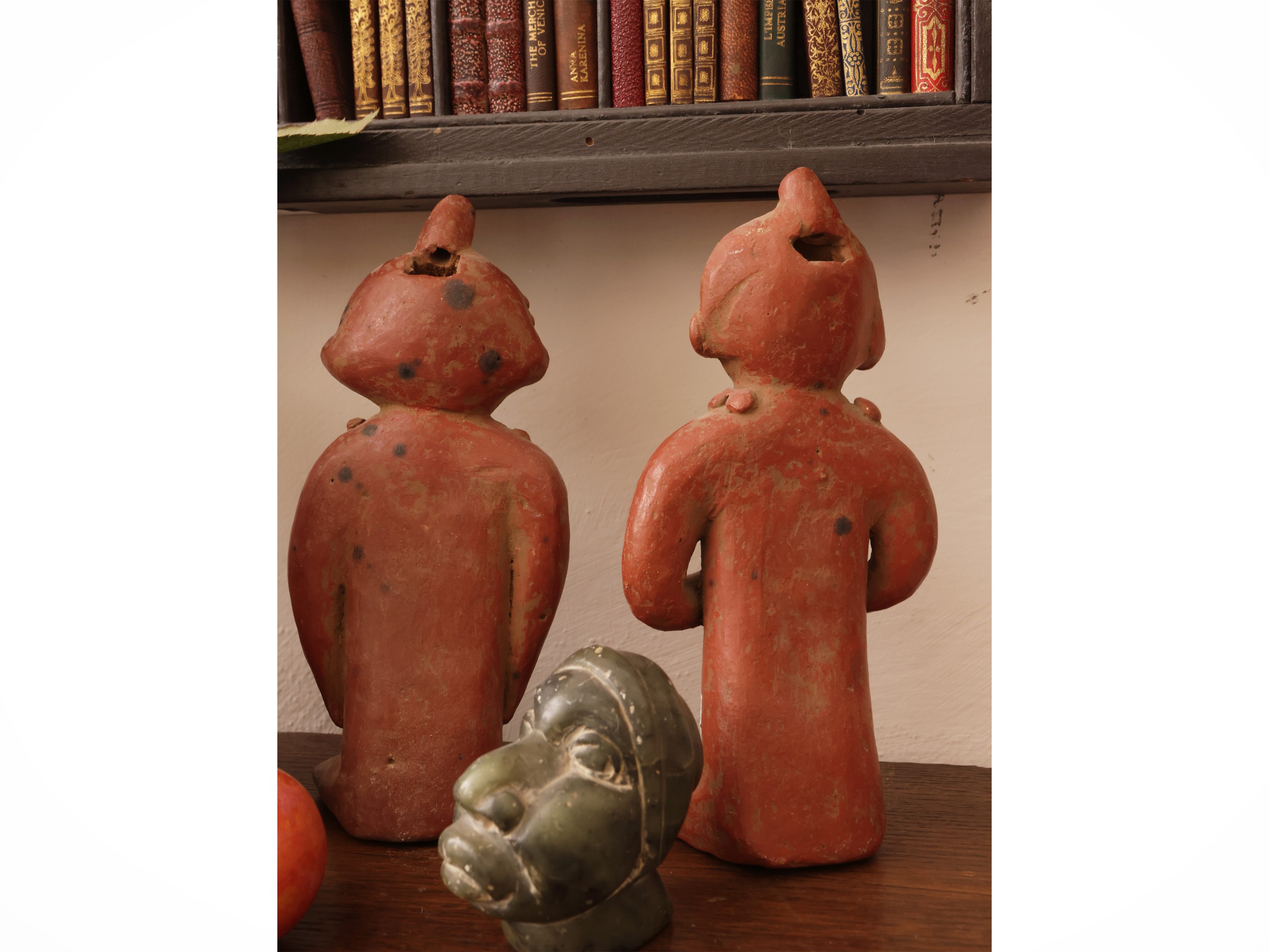 Collezione di figure precolombiane, terracotta e pietra, Perù