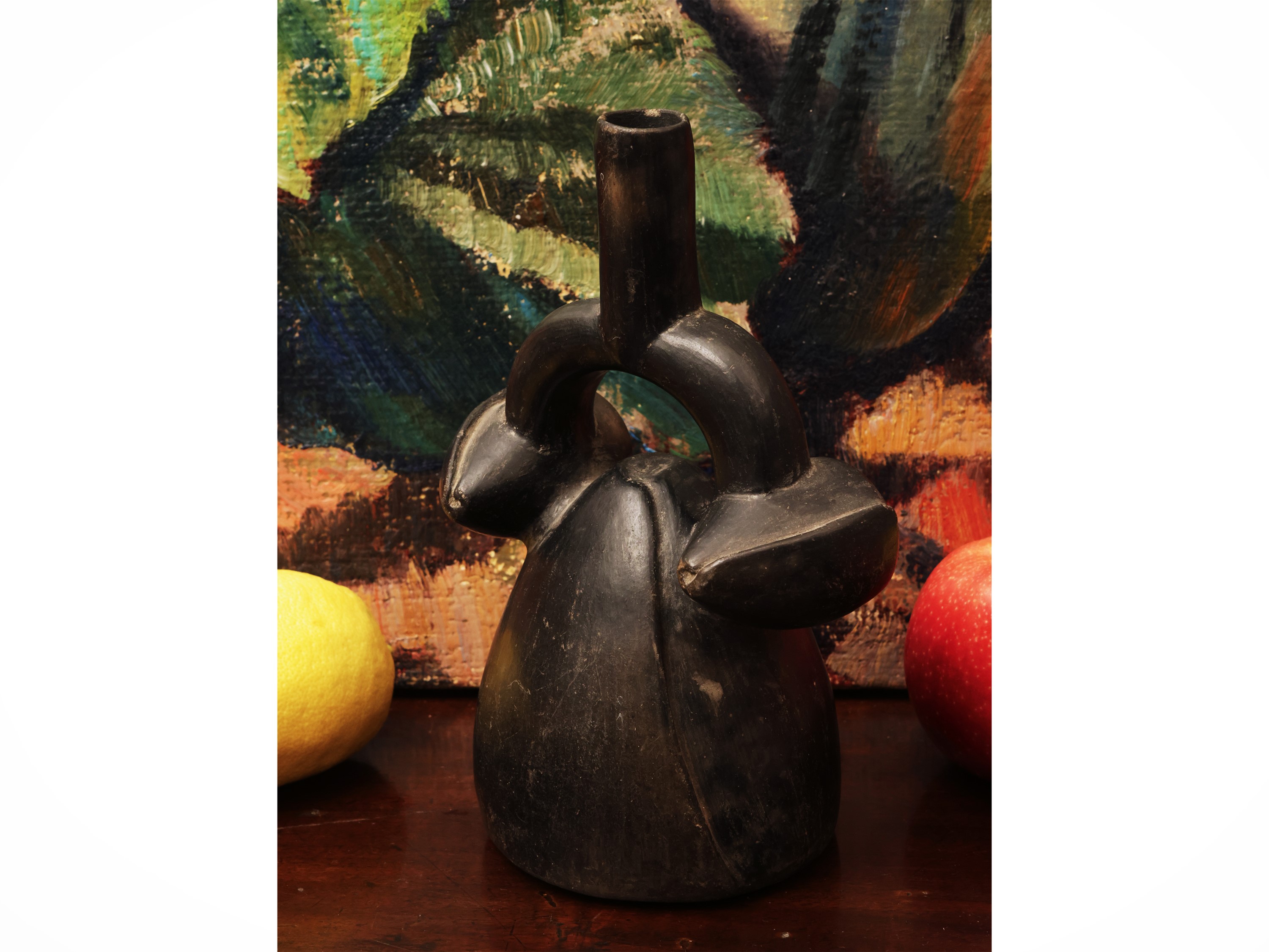 Collezione di figure precolombiane, terracotta e pietra, Perù