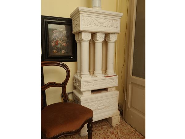 Terracotta stove