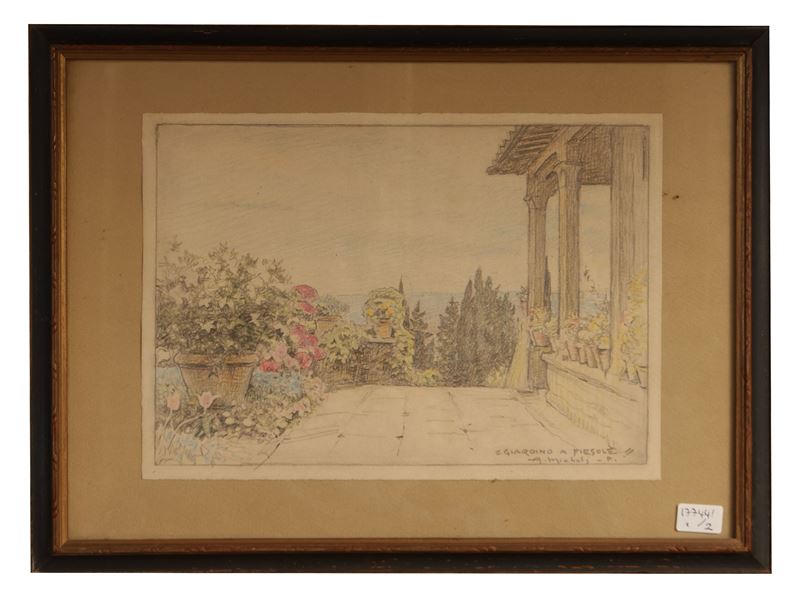 Alberto Micheli - Giardino a Fiesole