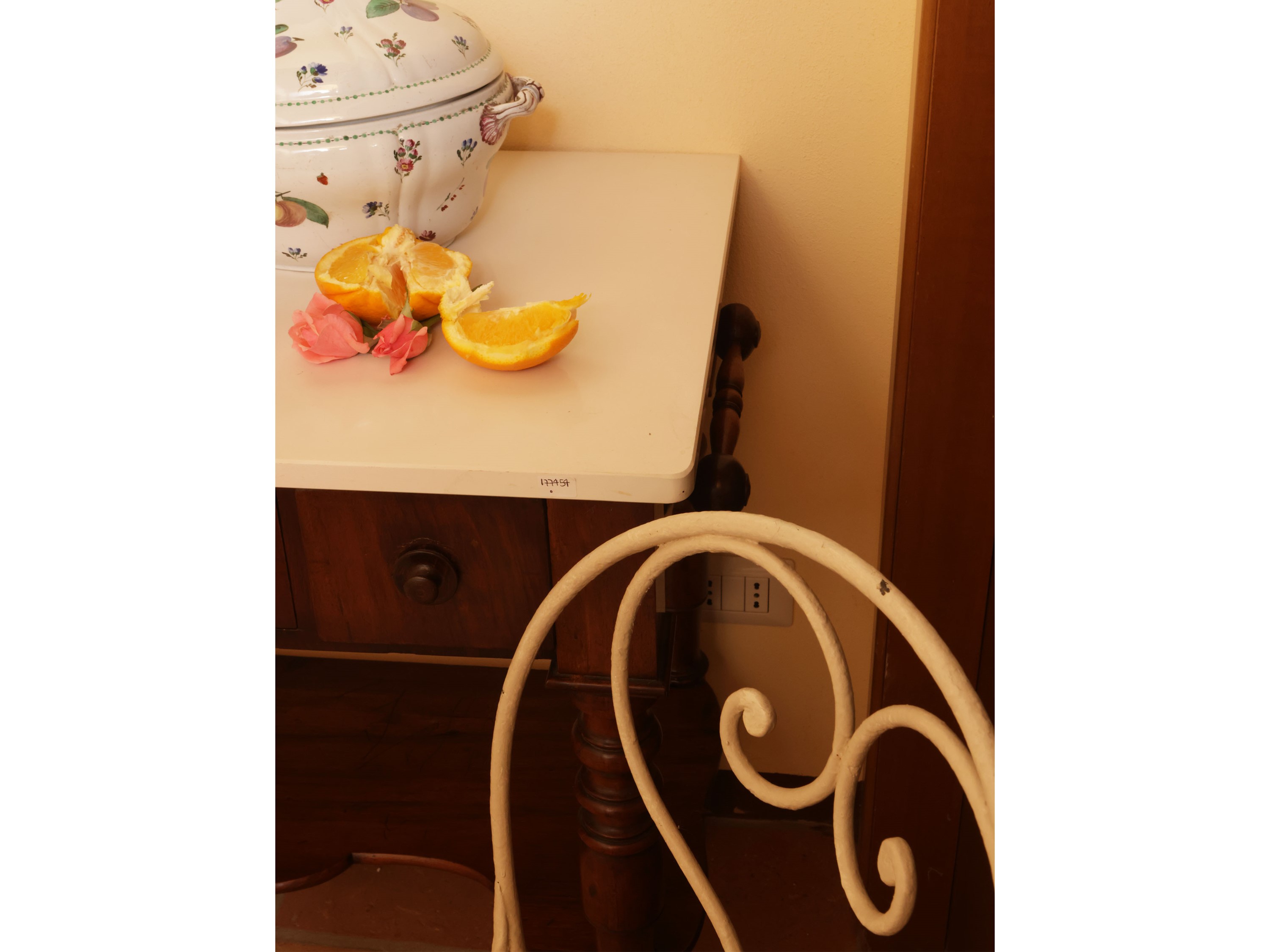 Tavolino Toilette in Noce