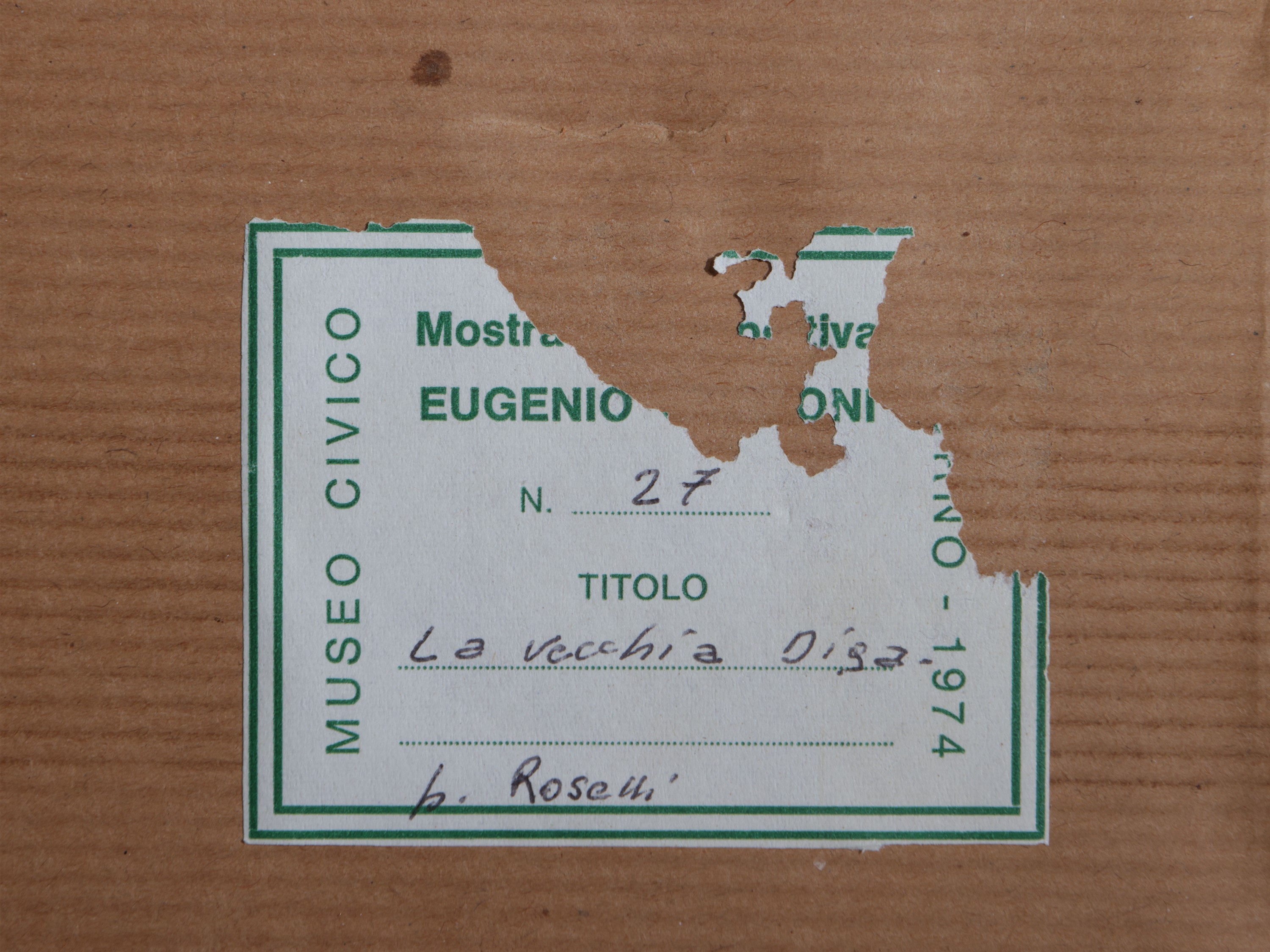 Eugenio Cecconi - La Vecchia Diga, 1875 Circa