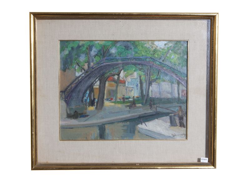 mercéDès Ducomet-hirlemann - Canal St. Martin - Paris
