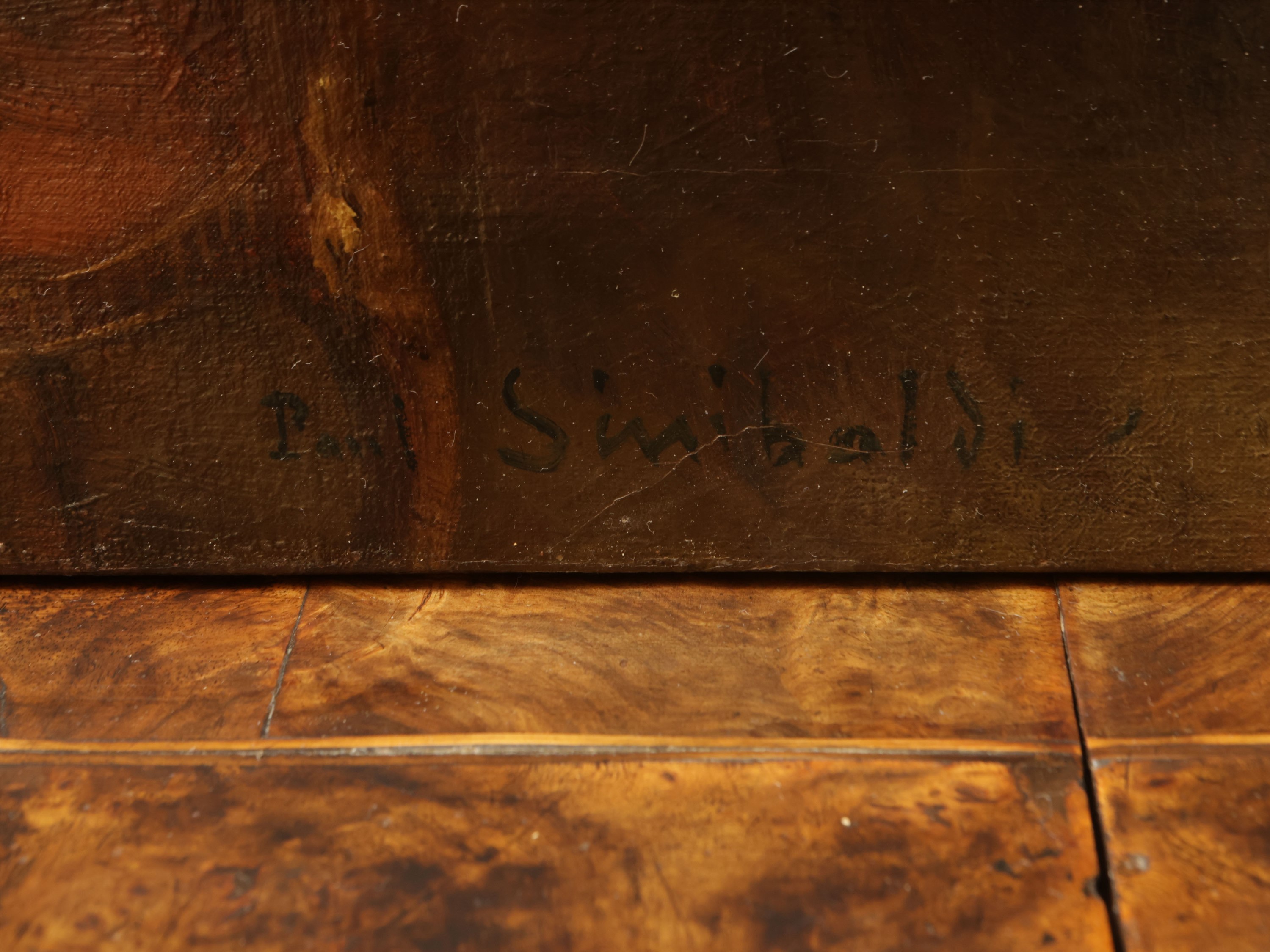 Ritratto femminile in interno