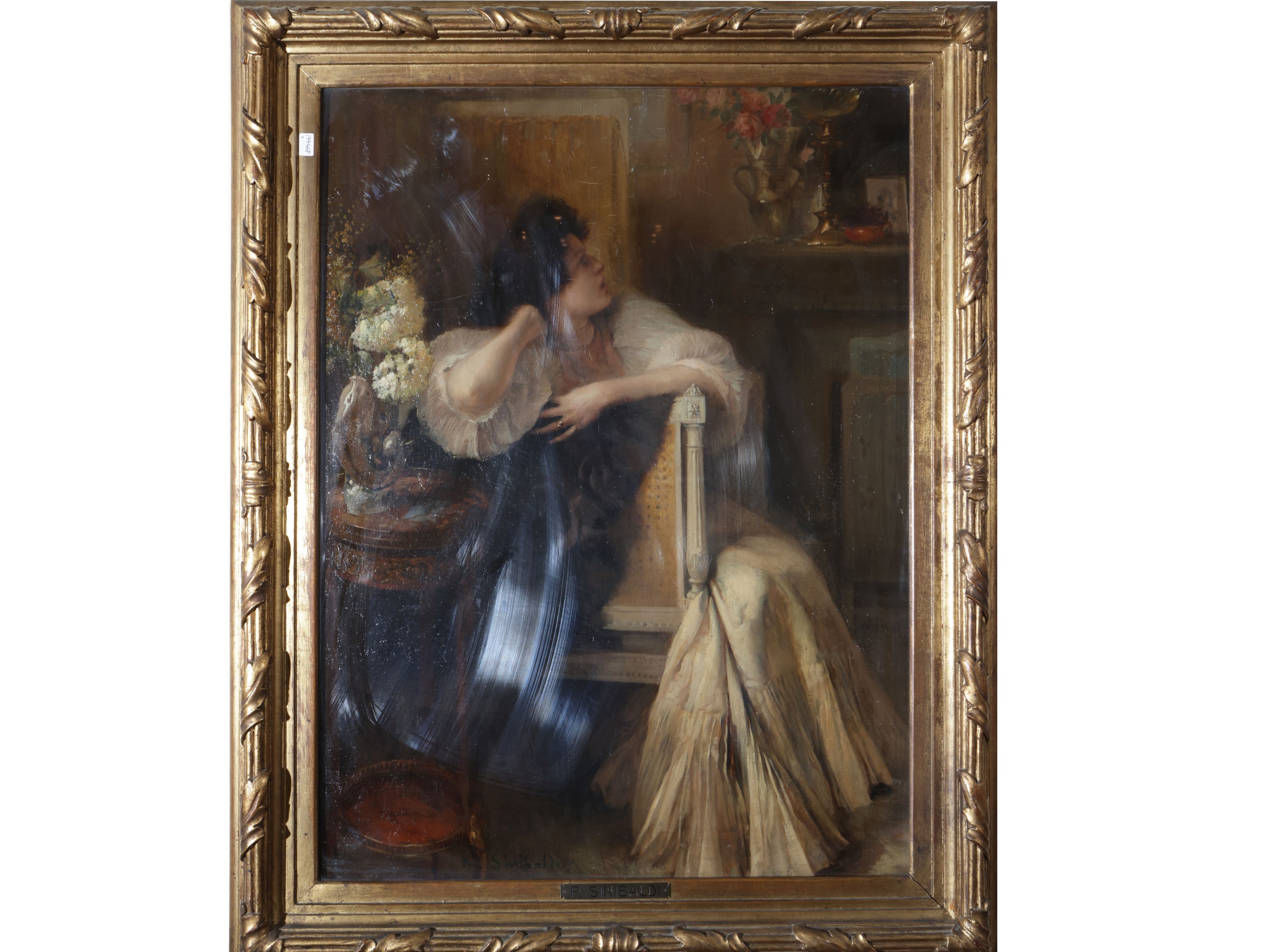 Ritratto femminile in interno