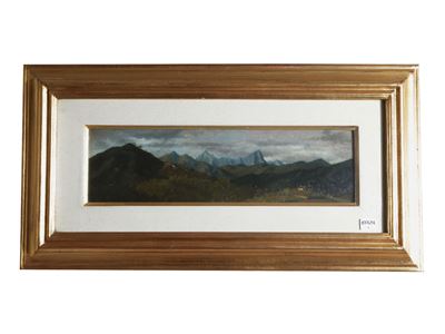Le Alpi Apuane, 1870 Circa