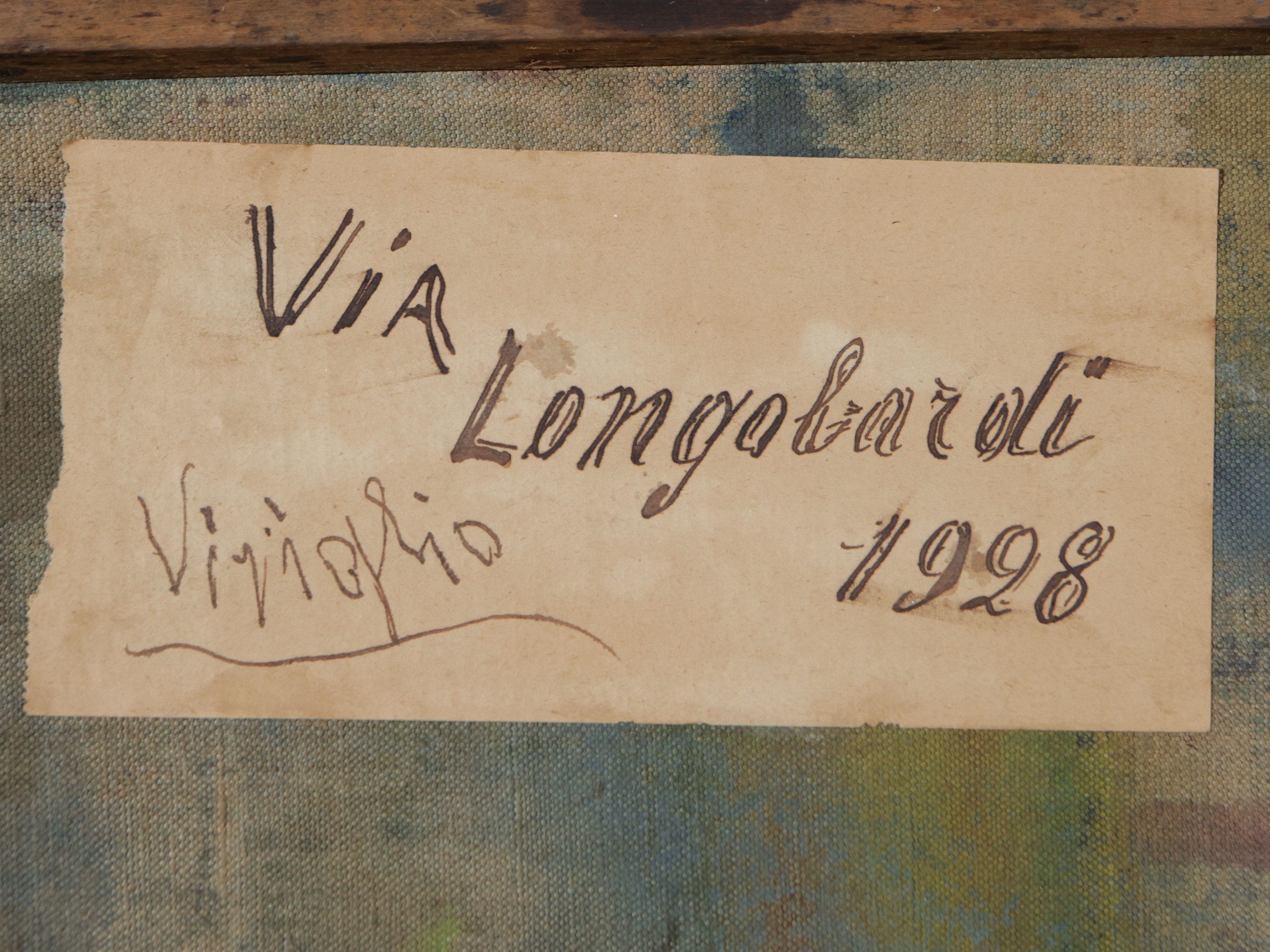 Riccardo Viriglio - Via Longobardi, 1928