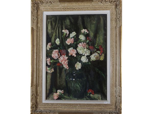 Rosario Pulvirenti - Garofani vase