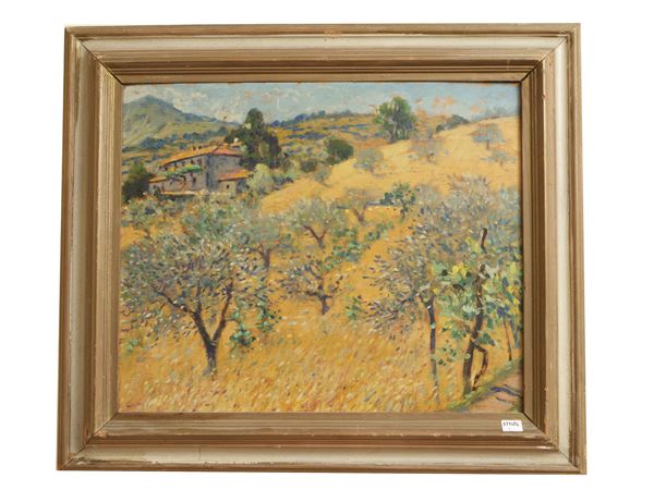 Galileo Chini - View of Merlaia 1944