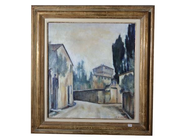 Franco Marzotto Caotorta - Florence, via del Salviatino 1942