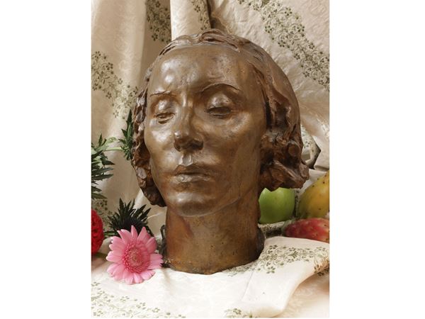 Angelo Montegani - Female face