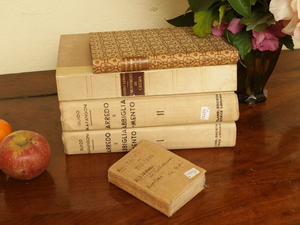 Lotto di libri d'epoca