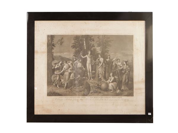 Raphael Morghen - Ludunt Aoniae Parnassi [...], 1784