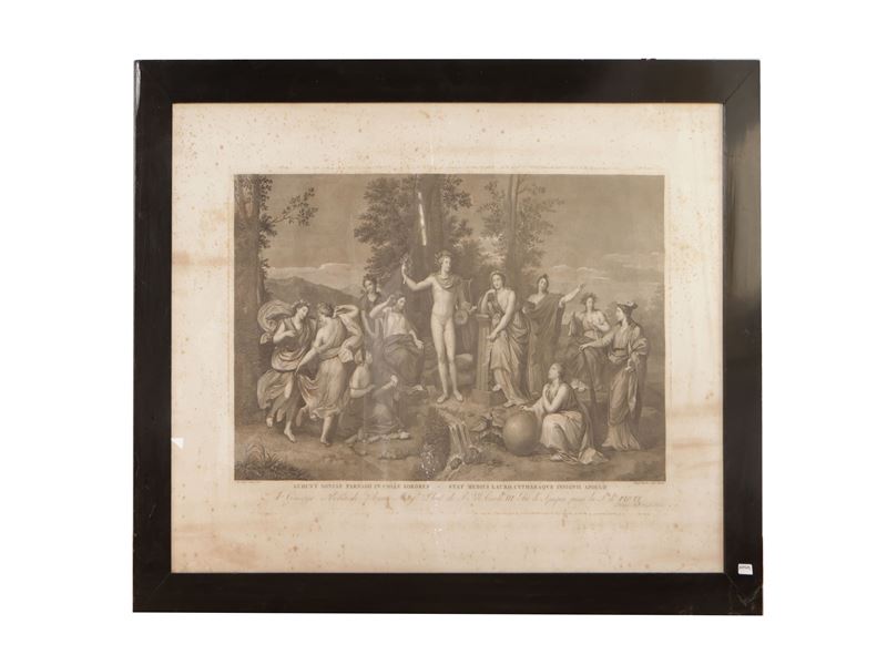 Raphael Morghen - Ludunt Aoniae Parnassi [...], 1784