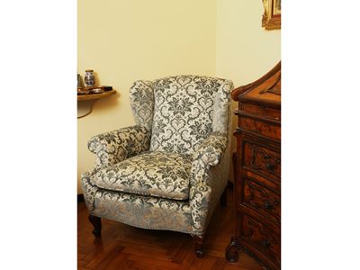 Poltrona Bergere Imbottita
