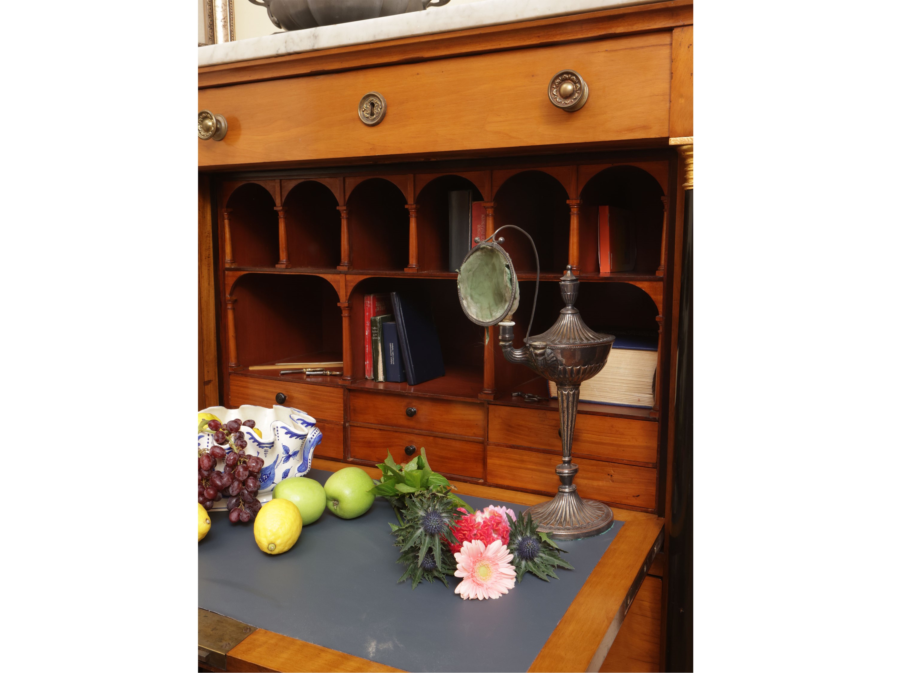 Secretaire Impiallacciato in Ciliegio