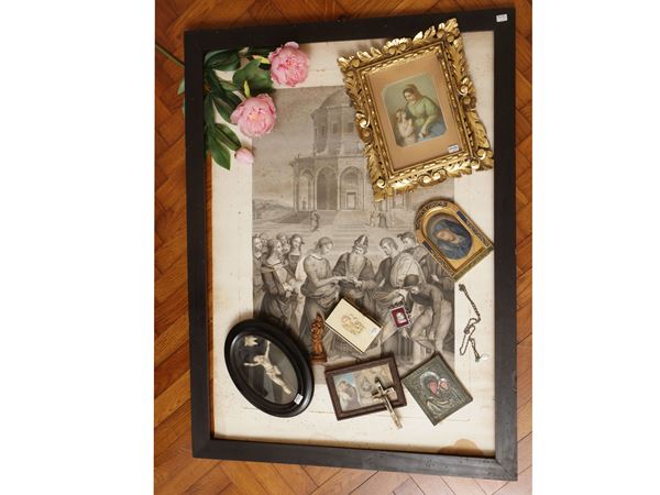 Lot of devotional curiosities