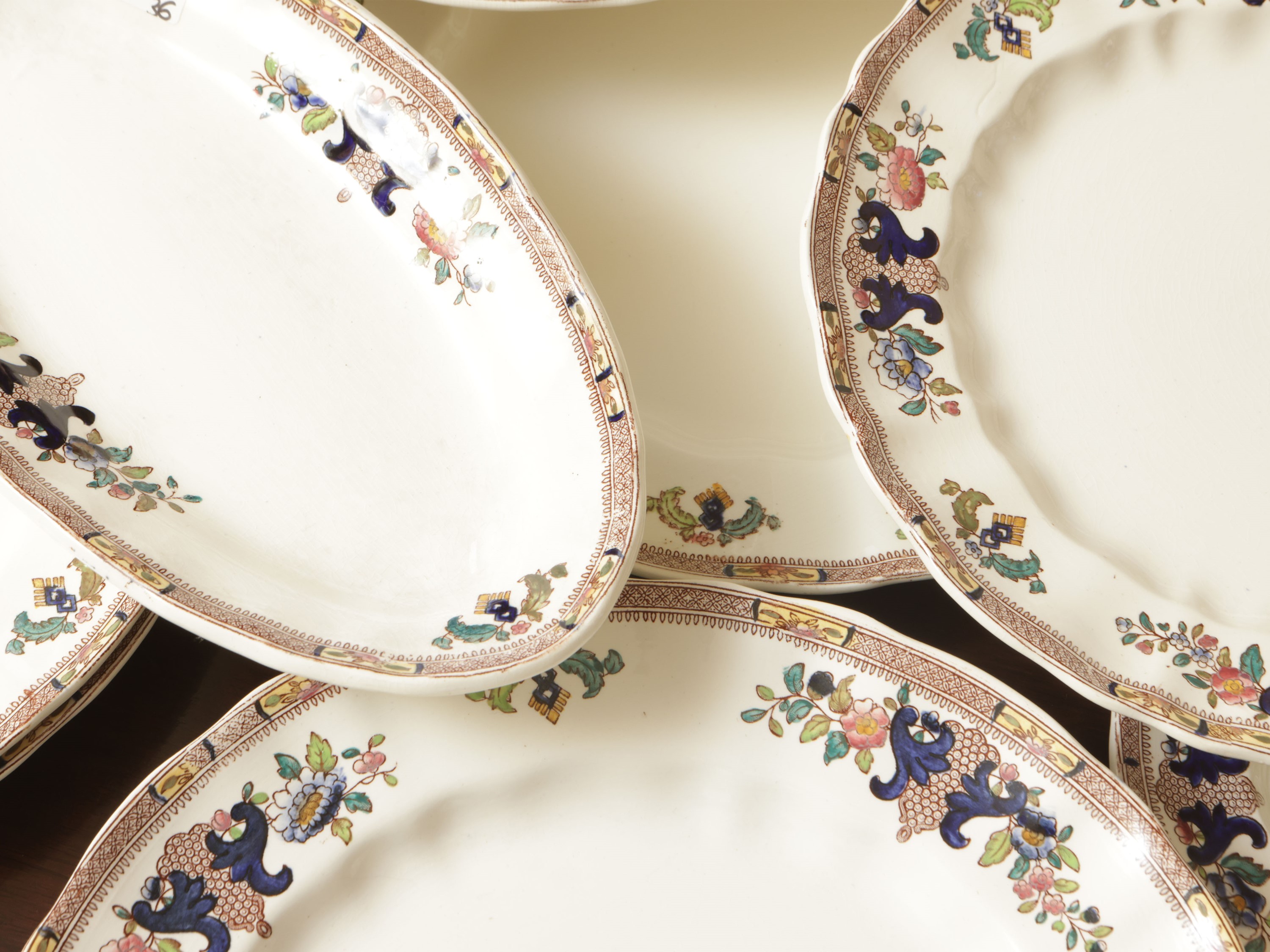 Servizio di Piatti in Terraglia, Società Ceramica Richard
