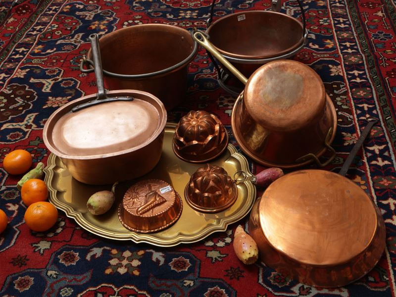 Lotto di Accessori Rustici da Cucina
