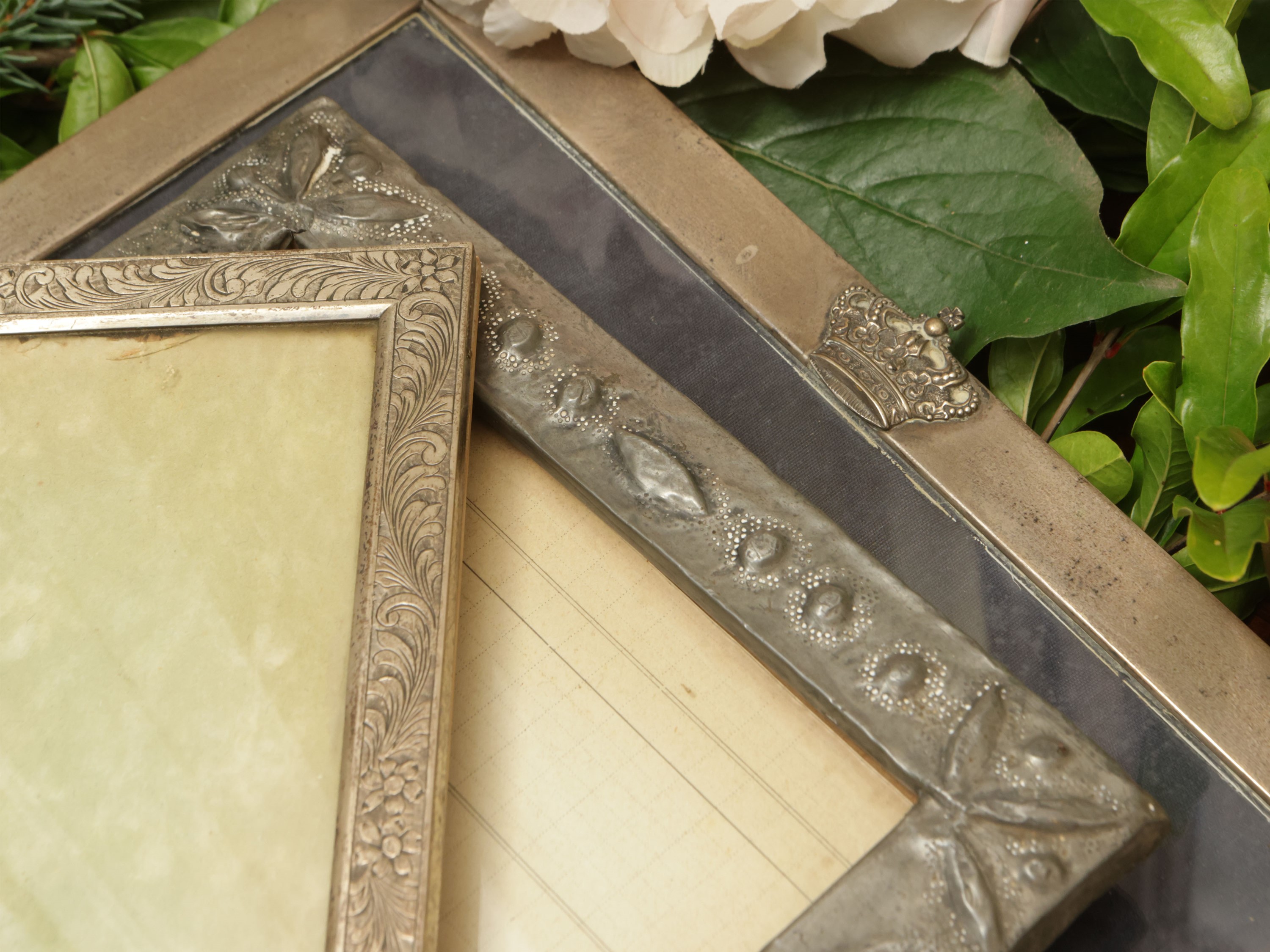 Grande Cornice Portaritratti in Argento