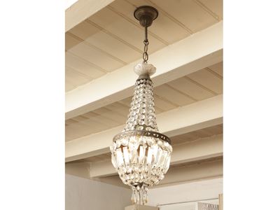 Piccolo Lampadario a Paniere