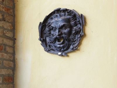 Mascherone per Fontana in Metallo