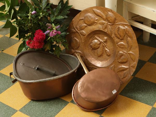 Accessori rustici in rame