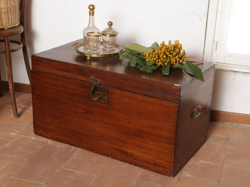 Baule da Guardaroba in Legno Tenero