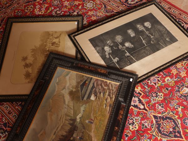 Three vintage frames