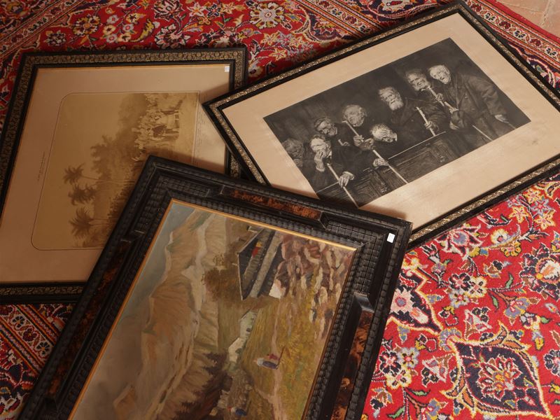 Tre Cornici D'epoca
