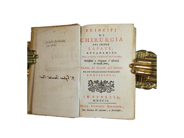 Principj di chirurgia del signor Lafaye