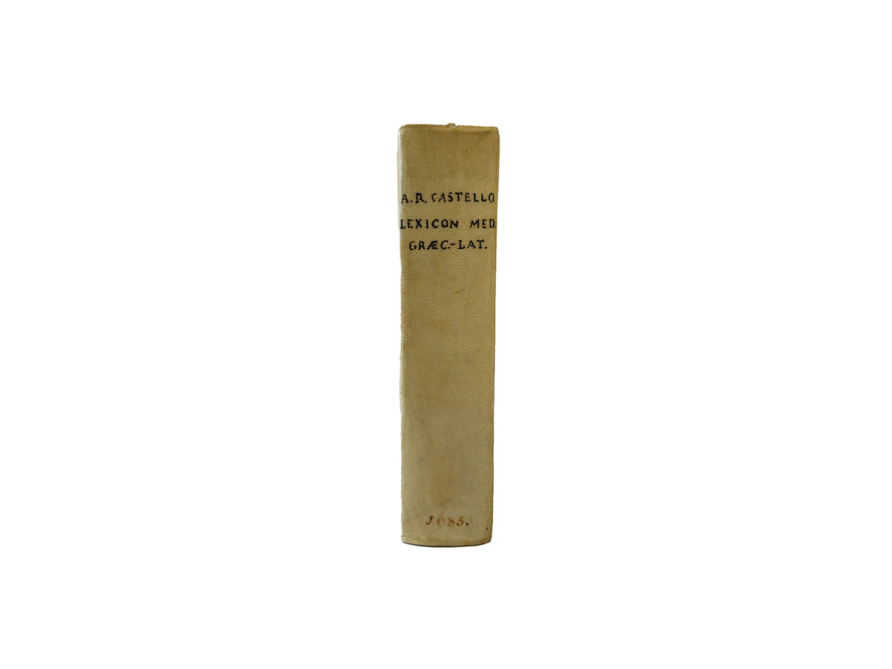 Lexicon Medicum Graeco-latinum a Bartholomaeo Castello