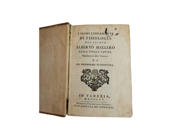 I primi lineamenti di fisiologia del signor Alberto Hallero