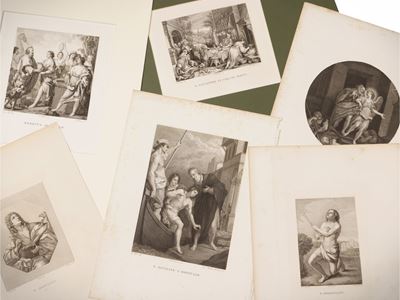Raccolta di incisioni, L’Imperiale e Reale Galleria Pitti (Firenze), prima metà del XIX secolo