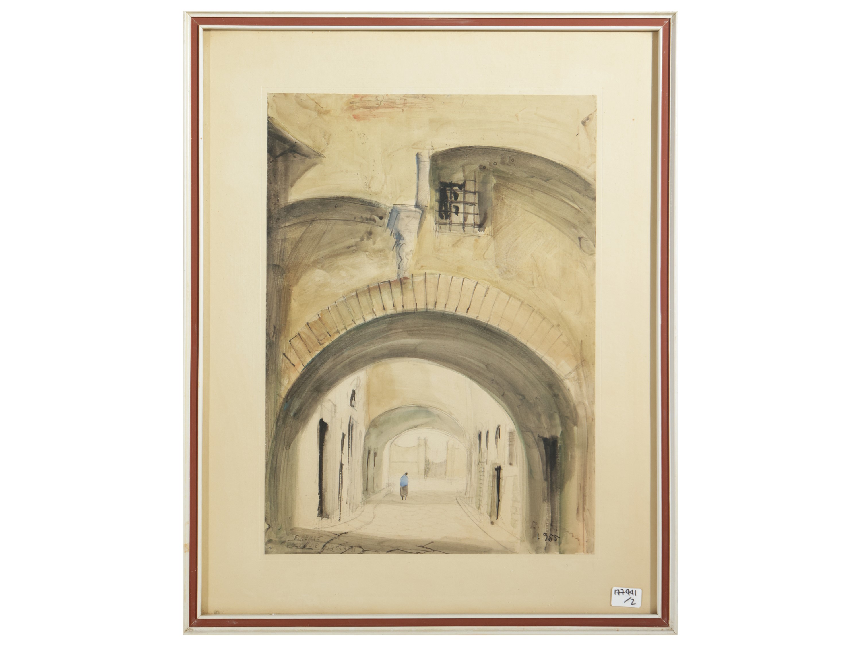 Volta dei Girolami e Piazza del Limbo 1955