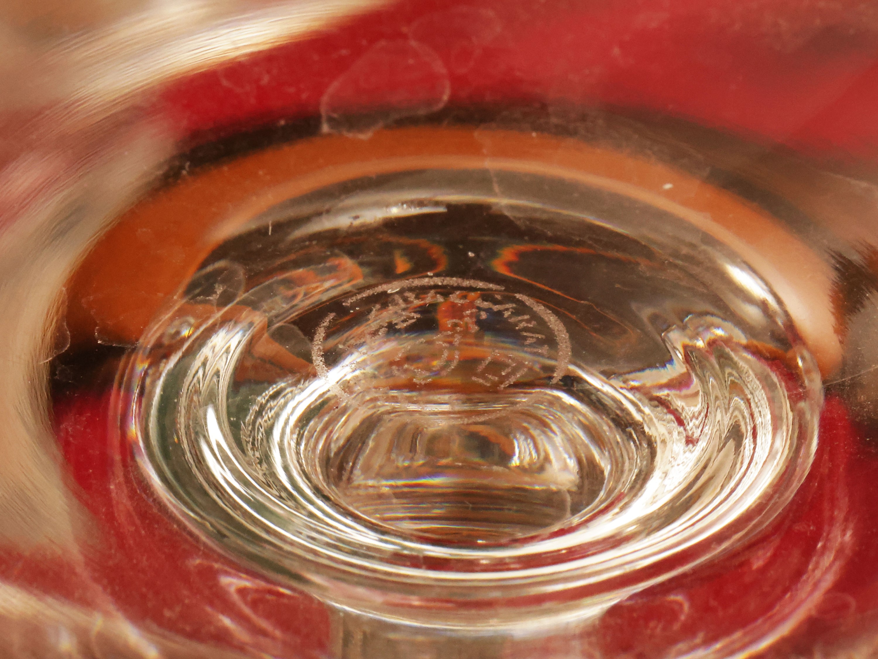 Baccarat, Servizio di bicchieri modello Vence in cristallo