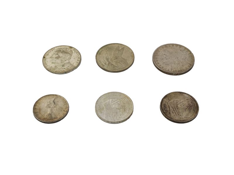 Collezione di monete in argento