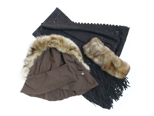 Lot of fur accessories