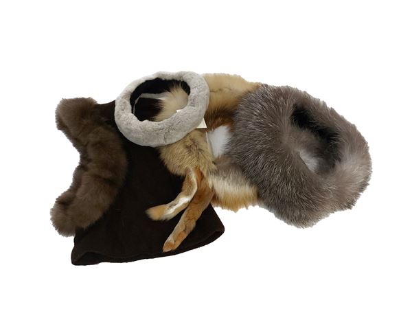 Lot of fur accessories