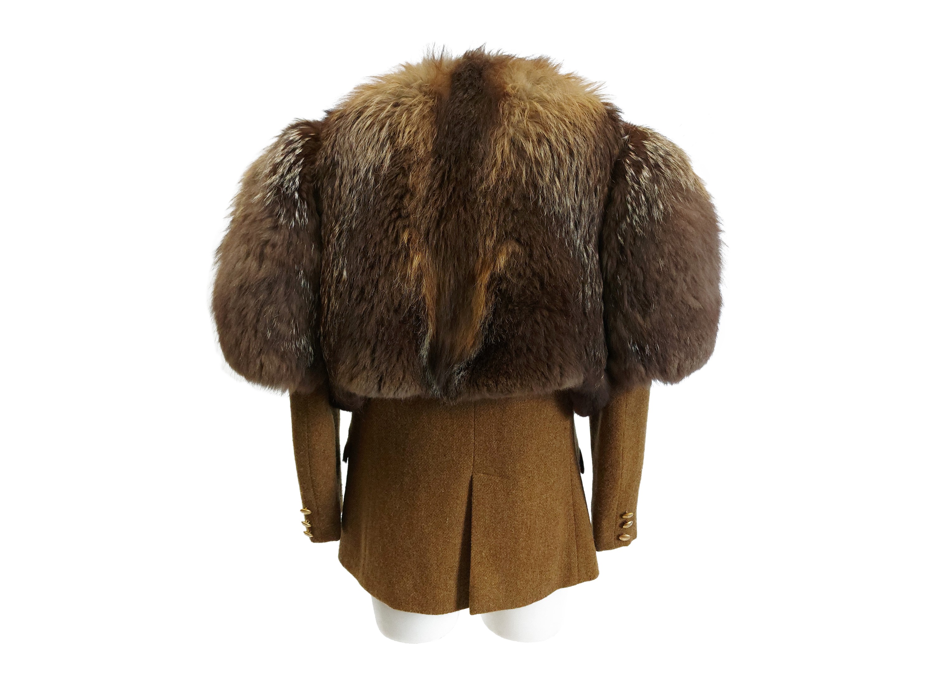 Coprispalle in volpe marrone