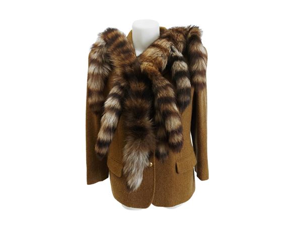Marmot fur stole