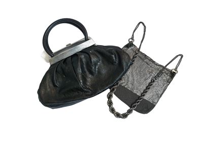 Sonia Rykiel, Borsa a Mano in Pelle Nera