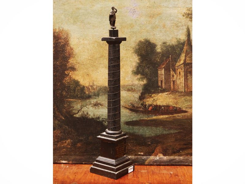 Modellino della Colonna Traiana