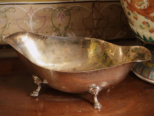 Cestino porta bonbon a navicella  - Asta Asta di Natale - Maison Bibelot - Casa d'Aste Firenze - Milano