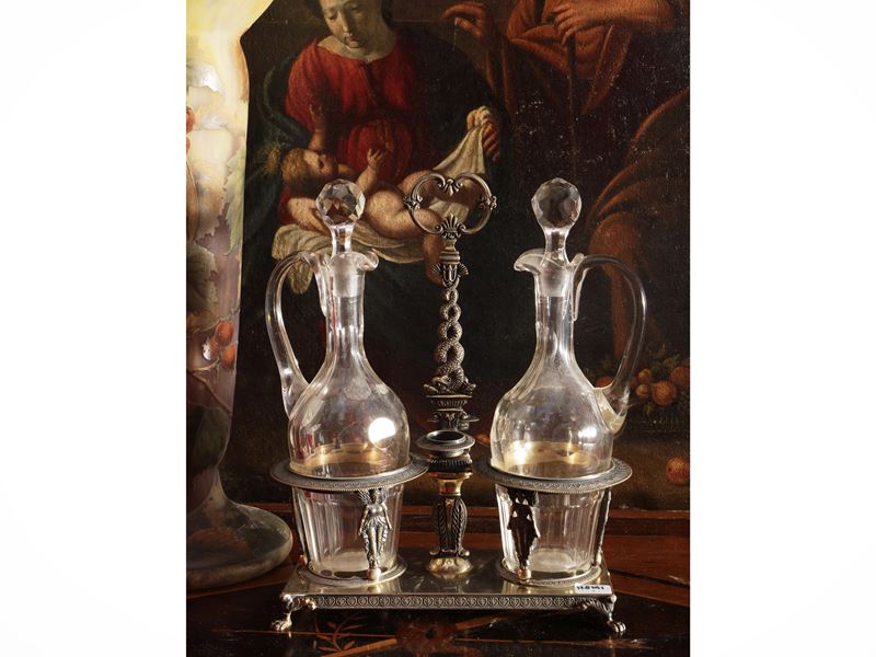 Oliera in argento, Pampaloni Firenze